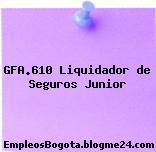 GFA.610 Liquidador de Seguros Junior