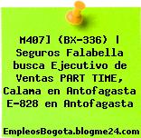 M407] (BX-336) | Seguros Falabella busca Ejecutivo de Ventas PART TIME, Calama en Antofagasta E-828 en Antofagasta