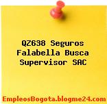 QZ638 Seguros Falabella Busca Supervisor SAC