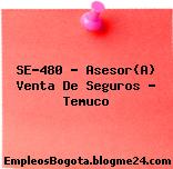 SE-480 – Asesor(A) Venta De Seguros – Temuco
