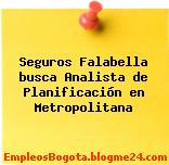 Seguros Falabella busca Analista de Planificación en Metropolitana