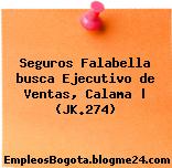 Seguros Falabella busca Ejecutivo de Ventas, Calama | (JK.274)