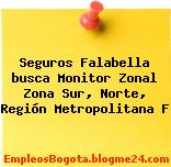 Seguros Falabella busca Monitor Zonal Zona Sur, Norte, Región Metropolitana F