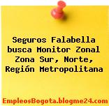Seguros Falabella busca Monitor Zonal Zona Sur, Norte, Región Metropolitana