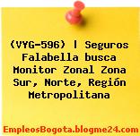 (VYG-596) | Seguros Falabella busca Monitor Zonal Zona Sur, Norte, Región Metropolitana