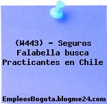 (W443) – Seguros Falabella busca Practicantes en Chile