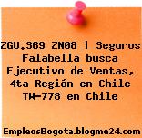 ZGU.369 ZN08 | Seguros Falabella busca Ejecutivo de Ventas, 4ta Región en Chile TW-778 en Chile