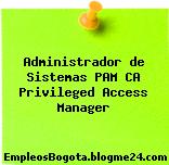 Administrador de Sistemas PAM CA Privileged Access Manager