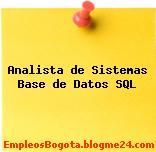 Analista de Sistemas Base de Datos SQL