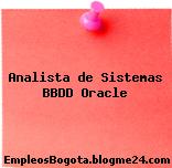 Analista de Sistemas BBDD Oracle