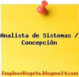 Analista de Sistemas – Concepción