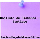 Analista de Sistemas Santiago