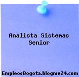 Analista Sistemas Senior
