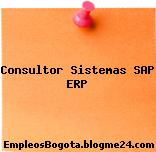 Consultor Sistemas SAP ERP