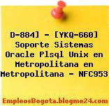 D-884] – [YKQ-660] Soporte Sistemas Oracle Plsql Unix en Metropolitana en Metropolitana – NFC953