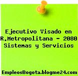 Ejecutivo Visado en R.Metropolitana – 2080 Sistemas y Servicios