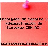 Encargado de Soporte y Administración de Sistemas IBM AIX