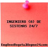 INGENIERO (A) DE SISTEMAS 24/7