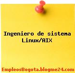 Ingeniero de sistema Linux/AIX