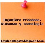 Ingeniero Procesos, Sistemas y Tecnologia