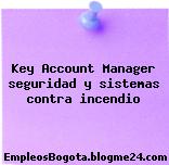 Key Account Manager seguridad y sistemas contra incendio