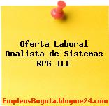 Oferta Laboral Analista de Sistemas RPG ILE