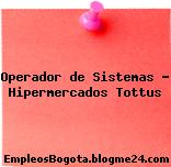 Operador de Sistemas – Hipermercados Tottus