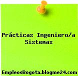 Prácticas Ingeniero/a Sistemas