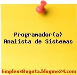 Programador(a) Analista de Sistemas