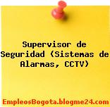 Supervisor de Seguridad (Sistemas de Alarmas, CCTV)