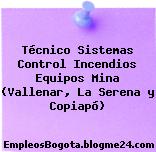 Técnico Sistemas Control Incendios Equipos Mina (Vallenar, La Serena y Copiapó)