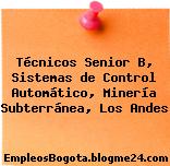Técnicos Senior B, Sistemas de Control Automático, Minería Subterránea, Los Andes