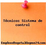 Técnicos Sistema de control