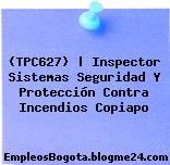 (TPC627) | Inspector Sistemas Seguridad Y Protección Contra Incendios Copiapo
