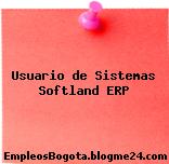 Usuario de Sistemas Softland ERP