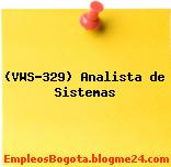 (VWS-329) Analista de Sistemas