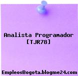 Analista Programador [TJR78]