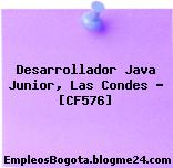 Desarrollador Java Junior, Las Condes – [CF576]