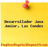 Desarrollador Java Junior, Las Condes