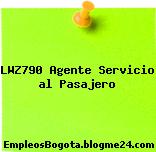 LWZ790 Agente Servicio al Pasajero