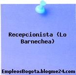 Recepcionista (Lo Barnechea)