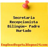 Secretaria Recepcionista Bilingüe- Padre Hurtado