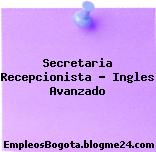 Secretaria Recepcionista – Ingles Avanzado