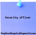 Security officer