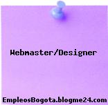 Webmaster/Designer
