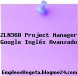 ZLN360 Project Manager Google Inglés Avanzado