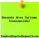 Docente área Turismo (Concepción)