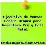 Ejecutivo de Ventas Parque Arauco para Reemplazo Pre y Post Natal