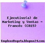 Ejecutivo(a) de Marketing y Ventas – Francés (C815)