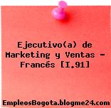 Ejecutivo(a) de Marketing y Ventas – Francés [I.91]